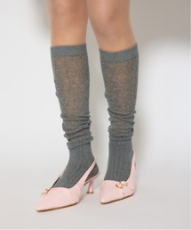 rienda（リエンダ）の「ストーン付きシアーソックス（ソックス/靴下）」