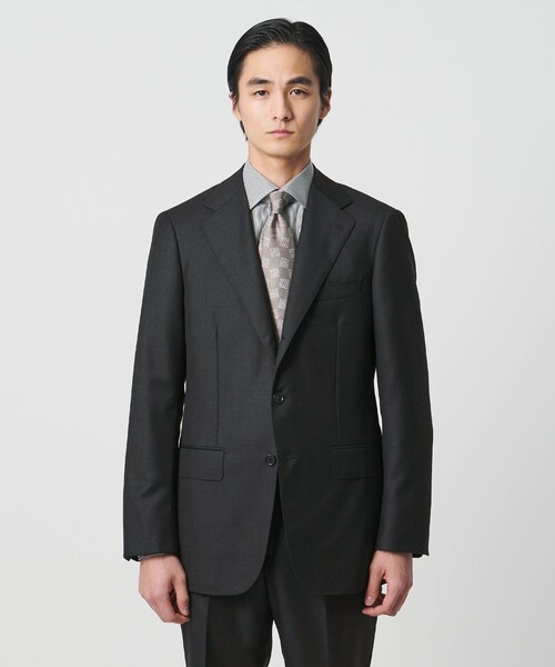 UNITED ARROWS（ユナイテッドアローズ）の「サージ シングル 3ボタン スーツ REGULAR MODEL（セットアップ・メンズ・ダークグレー・48/46/50）」の4枚目の写真