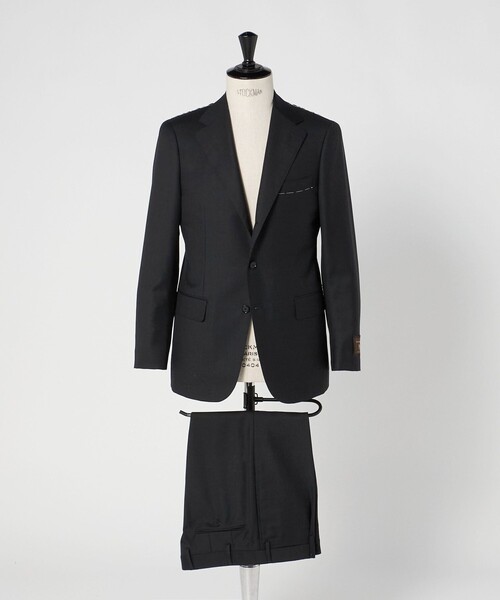 UNITED ARROWS（ユナイテッドアローズ）の「サージ シングル 3ボタン スーツ REGULAR MODEL（セットアップ・メンズ・ダークグレー・48/46/50）」の10枚目の写真