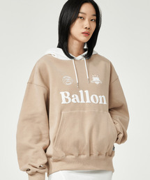 PIECEMAKER（ピースメーカー）の「MIXED OV HOODIE (BEIGE)（パーカー）」