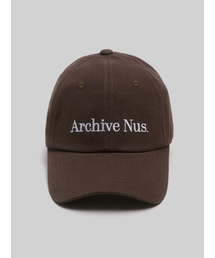 HUKE（ヒューク）の「Nus. x Huke Archive ball cap (Brown)（キャップ）」