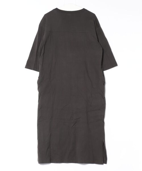 FRUIT OF THE LOOM（フルーツオブザルーム）の「【ST】【FRUIT OF THE LOOM】ベースボールS/Sワンピース（ワンピース・レディース・グレー/ブラック/ホワイト・FREE）」の4枚目の写真