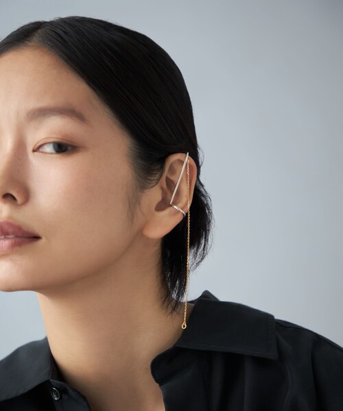 Jouete（ジュエッテ）の「[トーンカフス] チェーン コンビカラー（イヤーカフ・レディース・ゴールド系その他・FREE）」の9枚目の写真