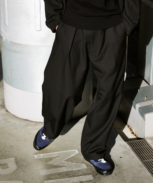 JOURNAL STANDARD(ジャーナルスタンダード)の「TW ツイル オーバー パンツ(その他パンツ・メンズ・チャコールグレー/ブラック/チョコ・SMALL/MEDIUM/LARGE)」の7枚目の写真