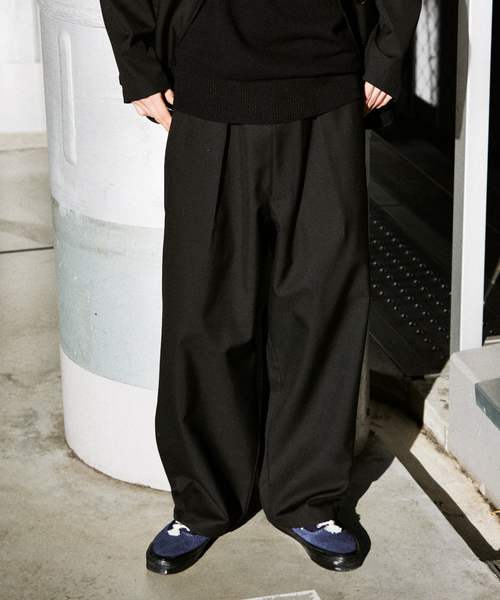 JOURNAL STANDARD(ジャーナルスタンダード)の「TW ツイル オーバー パンツ(その他パンツ・メンズ・チャコールグレー/ブラック/チョコ・SMALL/MEDIUM/LARGE)」の8枚目の写真