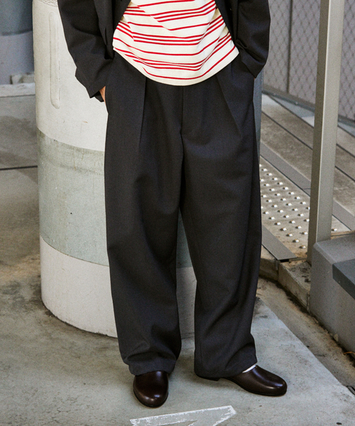 JOURNAL STANDARD(ジャーナルスタンダード)の「TW ツイル オーバー パンツ(その他パンツ・メンズ・チャコールグレー/ブラック/チョコ・SMALL/MEDIUM/LARGE)」の20枚目の写真