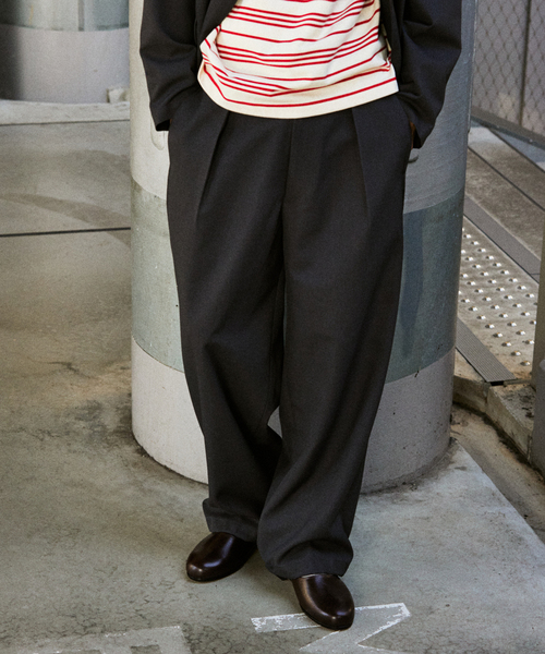 JOURNAL STANDARD(ジャーナルスタンダード)の「TW ツイル オーバー パンツ(その他パンツ・メンズ・チャコールグレー/ブラック/チョコ・SMALL/MEDIUM/LARGE)」の21枚目の写真