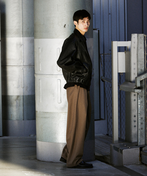 JOURNAL STANDARD(ジャーナルスタンダード)の「TW ツイル オーバー パンツ(その他パンツ・メンズ・チャコールグレー/ブラック/チョコ・SMALL/MEDIUM/LARGE)」の4枚目の写真