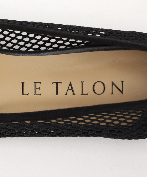 LE TALON(ルタロン)の「《追加3》ポインテッドネットフラット(その他シューズ・レディース・ブラック×ブラック/ブラウン/アイボリー/サックスブルー・21/21.5/22cm/22.5cm/23cm/23.5cm/24cm/24.5cm/25cm/25.5cm)」の20枚目の写真