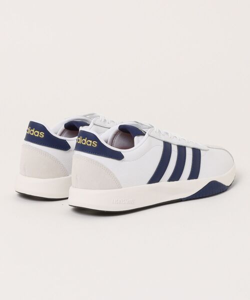 adidas(アディダス)の「【adidas】RUN 76/26 U(スニーカー・レディース・ホワイト×ブルー・23.0cm/23.5cm/24.0cm/24.5cm/25.0cm)」の2枚目の写真