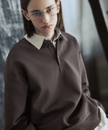 ASTRONOMY（アストロノミー）の「リラクシングショート丈ポロスウェット（スウェット）」