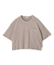 クロップドリラックスフィットポケットTシャツ WRBJ3168
