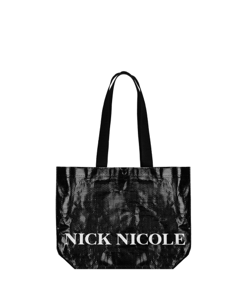 NICK&NICOLE(ニックアンドニコール)の「SIGNATURE BUTTERFLY REUSABLE BAG_BLACK(ショルダーバッグ・レディース・その他・FREE)」の2枚目の写真