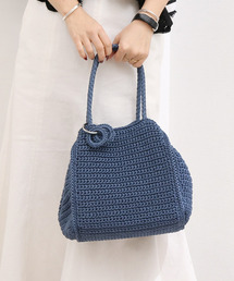 カシュカシュ cachecache / ベーシッククロッシェトート カゴバッグ
