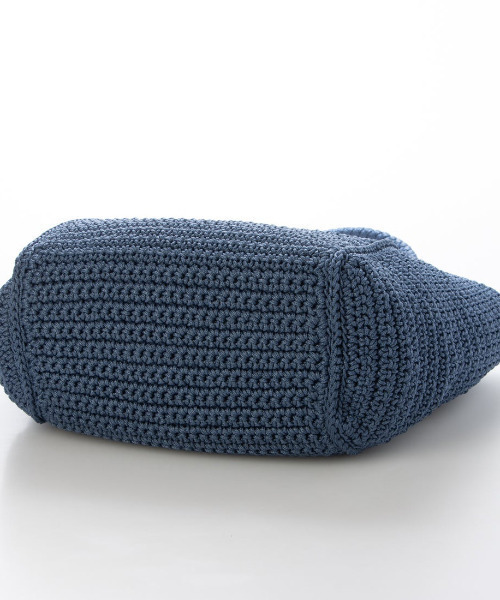 cache cache(カシュ カシュ)の「カシュカシュ cachecache / ベーシッククロッシェトート カゴバッグ(トートバッグ・レディース・グレー/ブルー/ブラック・FREE)」の11枚目の写真
