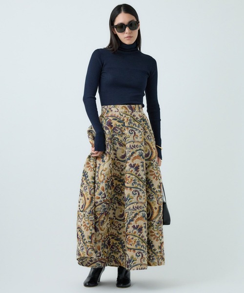 Chaos（カオス）の「Chaos(カオス)/ インセタローワスカート（スカート・レディース・ベージュ・38/36）」の3枚目の写真