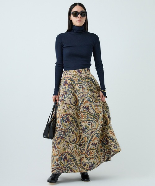 Chaos（カオス）の「Chaos(カオス)/ インセタローワスカート（スカート・レディース・ベージュ・38/36）」の4枚目の写真