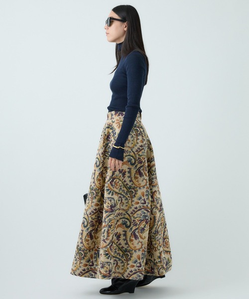 Chaos（カオス）の「Chaos(カオス)/ インセタローワスカート（スカート・レディース・ベージュ・38/36）」の5枚目の写真