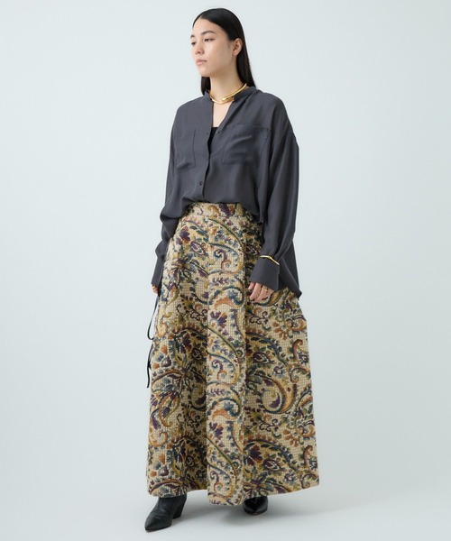 Chaos（カオス）の「Chaos(カオス)/ インセタローワスカート（スカート・レディース・ベージュ・38/36）」の7枚目の写真