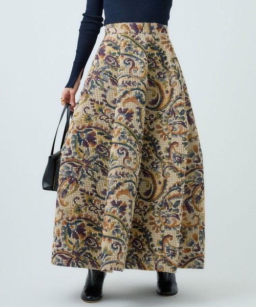 Chaos（カオス）の「Chaos(カオス)/ インセタローワスカート（スカート・レディース・ベージュ・38/36）」の11枚目の写真