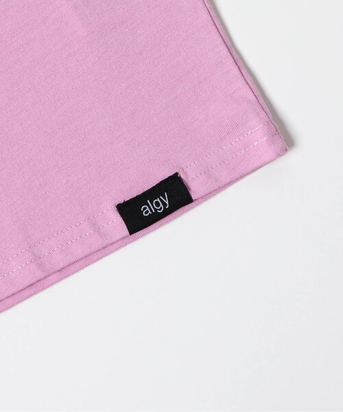 algy（アルジー）の「レースナンバリングBIGロンT（Tシャツ/カットソー・キッズ・ピンク/ネイビー/ブラック・160/150/140/130）」の4枚目の写真