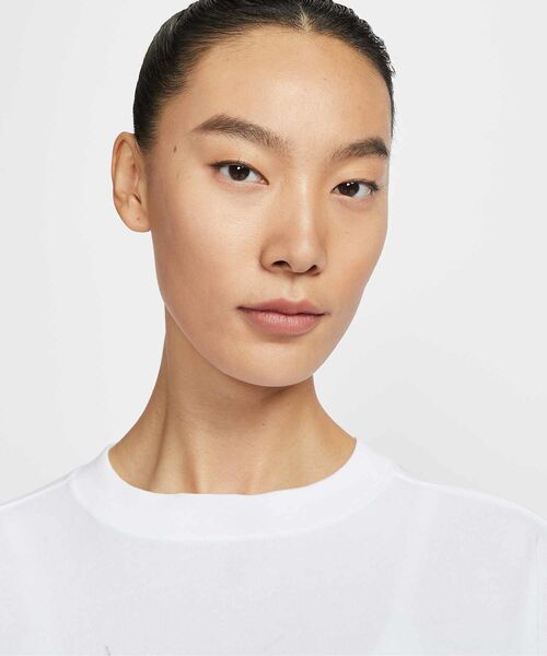 NIKE（ナイキ）の「ナイキ スポーツウェア ウィメンズ オーバーサイズド ロングスリーブ Tシャツ / Nike Sportswear Women's Oversized Long-Sleeved T-Shirt IH7696-100 White（Tシャツ/カットソー・レディース・ホワイト・L/XS/S/M/XL）」の10枚目の写真