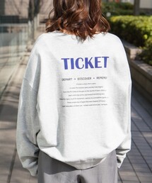 abahouse mavie（アバハウスマヴィ）の「【裏毛】ロゴスウェット/長袖/トレーナー/バックプリント/春カラー（スウェット）」