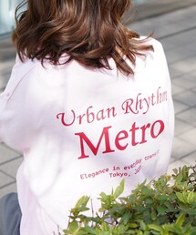 abahouse mavie | 【裏毛】ロゴスウェット/長袖/トレーナー/バックプリント/春カラー(スウェット)