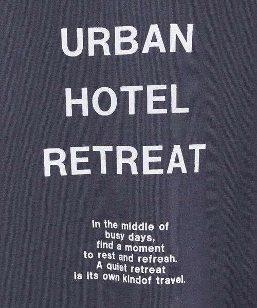 abahouse mavie（アバハウスマヴィ）の「【裏毛】ロゴスウェット/長袖/トレーナー/バックプリント/春カラー（スウェット・レディース・サックスブルー/チャコールグレー/グレー/ピンク・フリー）」の10枚目の写真