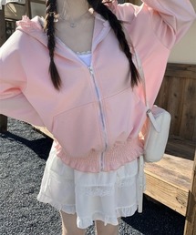 パーカー（ピンク/桃色系・フリル）ファッション通販 - ZOZOTOWN