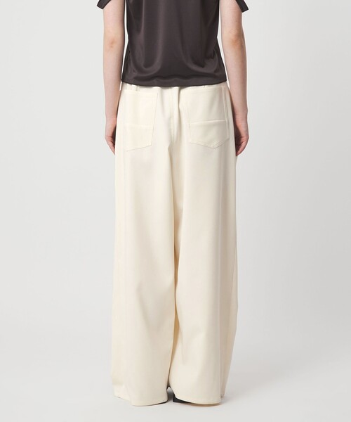 ASTRAET（アストラット）の「＜ASTRAET＞ポケット/ダーツ イージーワイドパンツ（その他パンツ・レディース・ダークグレー/オフホワイト・00/1/0）」の12枚目の写真