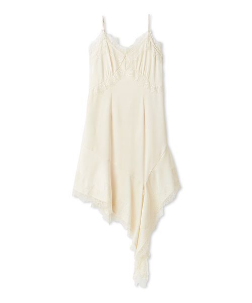 SNIDEL(スナイデル)の「レーストリムサテンキャミTOP(キャミソール・レディース・イエロー/アイボリー/その他・F)」の21枚目の写真