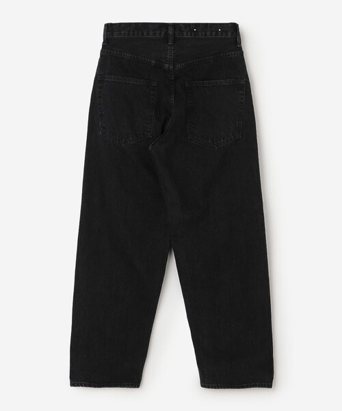 SCYE BASICS(サイベーシックス)の「SCYE BASICS | セルビッチ ワイドデニム Black WOMEN(デニムパンツ・レディース・ブラック・27)」の12枚目の写真