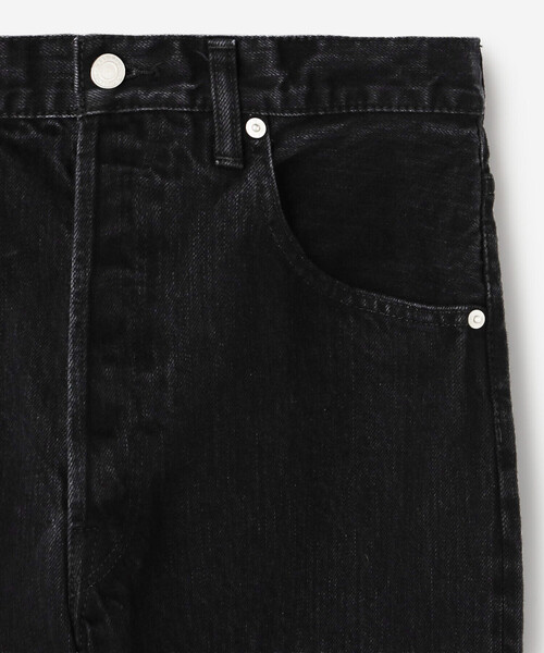 SCYE BASICS(サイベーシックス)の「SCYE BASICS | セルビッチ ワイドデニム Black WOMEN(デニムパンツ・レディース・ブラック・27)」の13枚目の写真