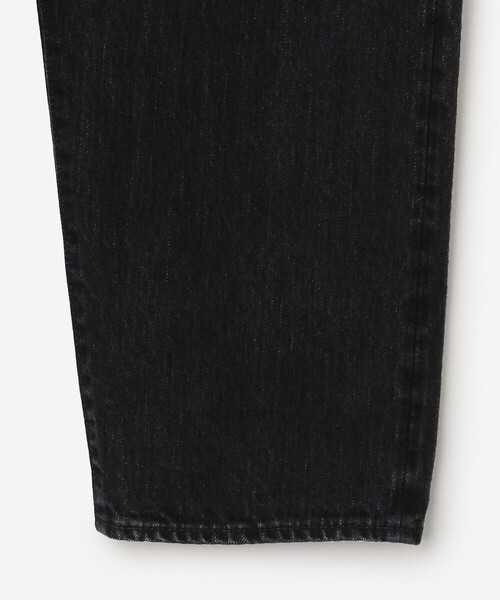 SCYE BASICS(サイベーシックス)の「SCYE BASICS | セルビッチ ワイドデニム Black WOMEN(デニムパンツ・レディース・ブラック・27)」の5枚目の写真