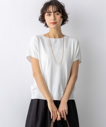 レーヨンポリエステルストレッチ プルオーバー ニット