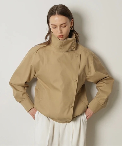 CADUNE（カデュネ）の「スプリングボンバージャケット（その他アウター・レディース・ベージュ・38/36）」の4枚目の写真