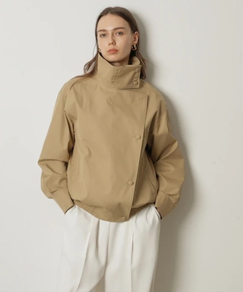 CADUNE（カデュネ）の「スプリングボンバージャケット（その他アウター・レディース・ベージュ・38/36）」の5枚目の写真