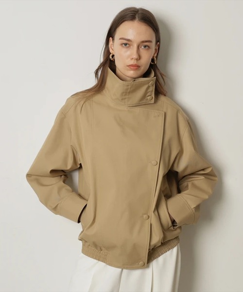 CADUNE（カデュネ）の「スプリングボンバージャケット（その他アウター・レディース・ベージュ・38/36）」の6枚目の写真