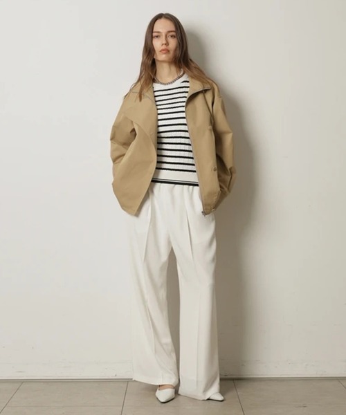 CADUNE（カデュネ）の「スプリングボンバージャケット（その他アウター・レディース・ベージュ・38/36）」の10枚目の写真