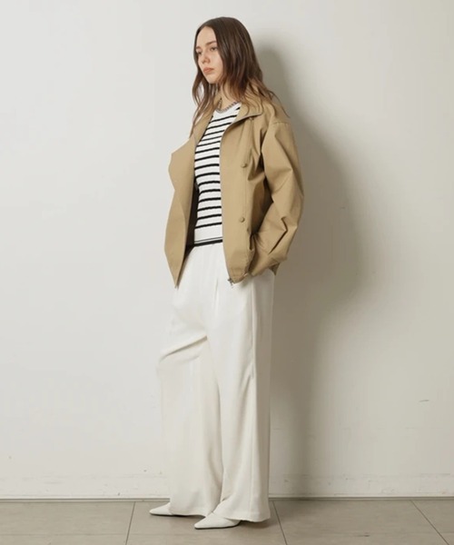 CADUNE（カデュネ）の「スプリングボンバージャケット（その他アウター・レディース・ベージュ・38/36）」の11枚目の写真