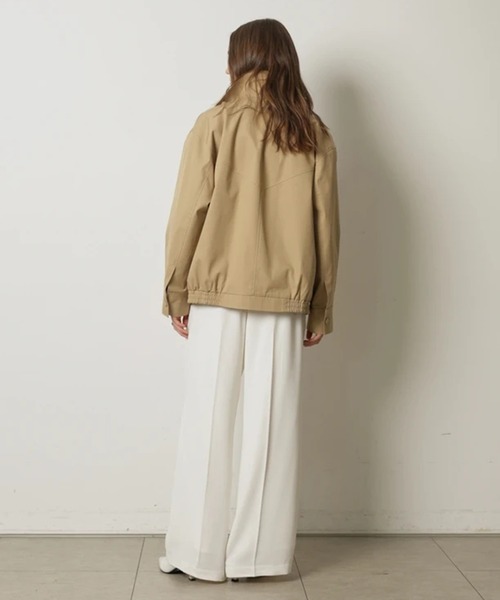 CADUNE（カデュネ）の「スプリングボンバージャケット（その他アウター・レディース・ベージュ・38/36）」の7枚目の写真