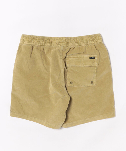 RVCA(ルーカ)の「RVCA メンズ ESCAPE ELASTIC CORD SHORT II ショートパンツ 【2026年春夏モデル】/ルーカウエストゴムコーデュロイショートパンツ(その他パンツ・メンズ・マスタード・X-LARGE/LARGE/MEDIUM/SMALL)」の2枚目の写真