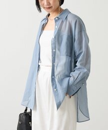 russet | シアーオーバーシャツ(シャツ/ブラウス)