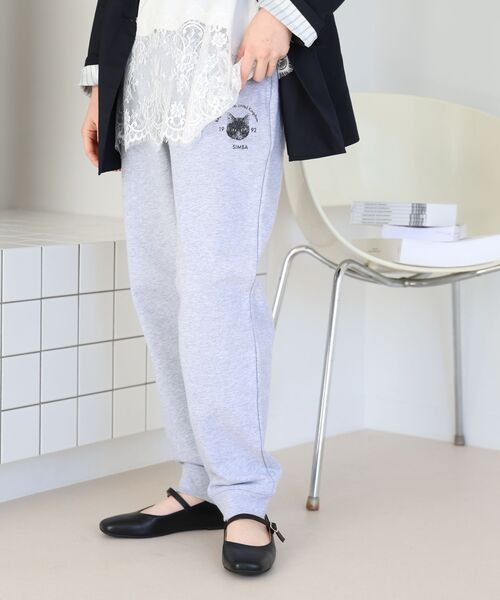 le.coeur blanc(ルクールブラン)の「Regency Works 別注CATスエットパンツ(スウェットパンツ・レディース・グレー/チャコールグレー・38)」の6枚目の写真