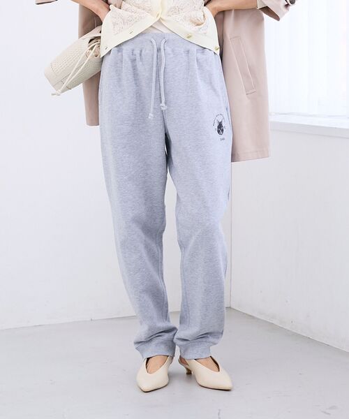 le.coeur blanc(ルクールブラン)の「Regency Works 別注CATスエットパンツ(スウェットパンツ・レディース・グレー/チャコールグレー・38)」の8枚目の写真