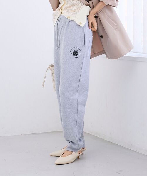 le.coeur blanc(ルクールブラン)の「Regency Works 別注CATスエットパンツ(スウェットパンツ・レディース・グレー/チャコールグレー・38)」の9枚目の写真