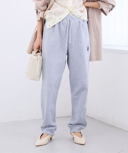 le.coeur blanc(ルクールブラン)の「Regency Works 別注CATスエットパンツ(スウェットパンツ・レディース・グレー/チャコールグレー・38)」の12枚目の写真