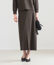 Demi-Luxe BEAMS | ポンチ フロントスリット スカート(スカート)