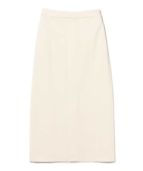 Demi-Luxe BEAMS（デミルクス ビームス）の「ポンチ フロントスリット スカート（スカート・レディース・カーキ/オフホワイト・38/36）」の5枚目の写真